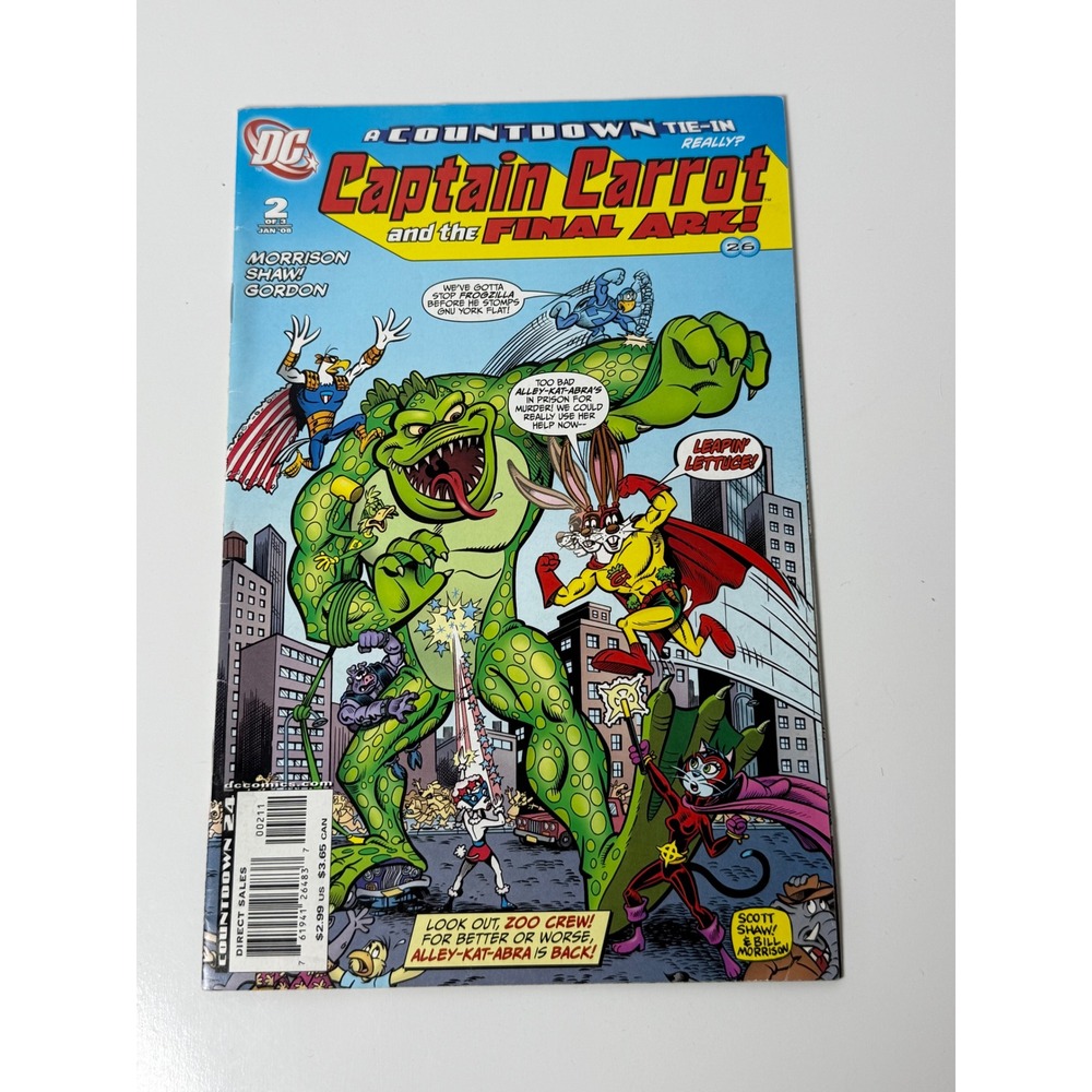 DC Comics Captain Carrot and the Final Ark 2 Zoo Crew Countdown Tie-In 2008
